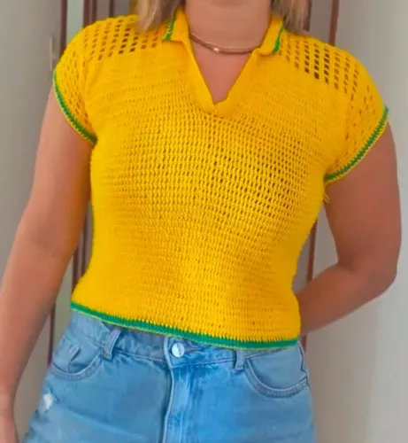 Vendo roupas de crochê aceito encomendas