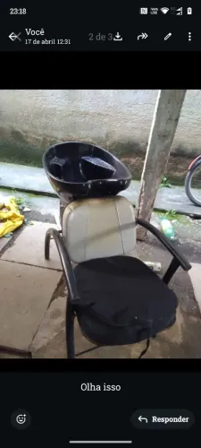 Lavatório de salão 
