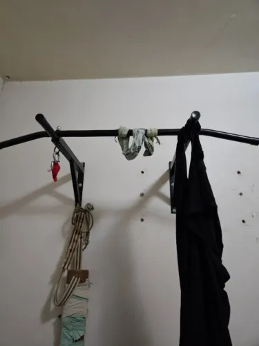 Barra fixa para exercícios!