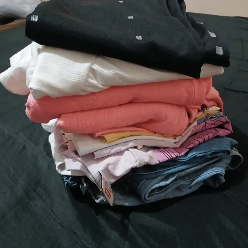 Lote de roupa menina