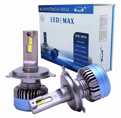 Ultra Led Max 6k 15000lm 150w 12 24v H27
