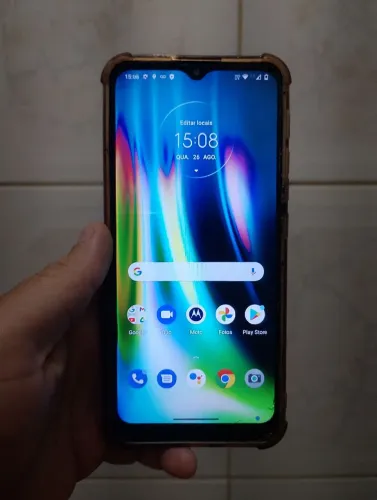Moto g9 play 64 gigas funcionando tudo