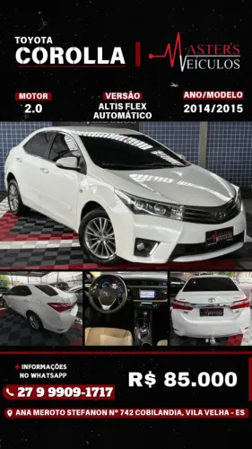 Toyota Corolla Altis 2.0 Flex 16V Aut. 2015