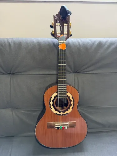 Cavaquinho De Castro Luxo - Jacarandá Tampo Cedro Canadense