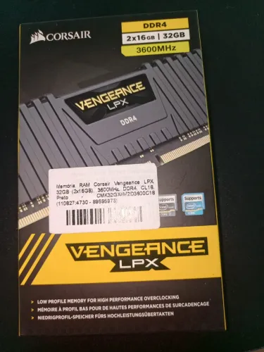 Memória RAM Corsair Vengeance 16gb