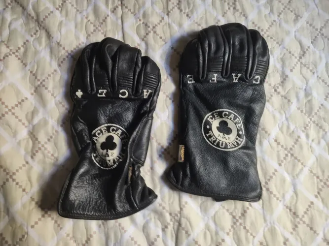 Luvas de couro original Triumph