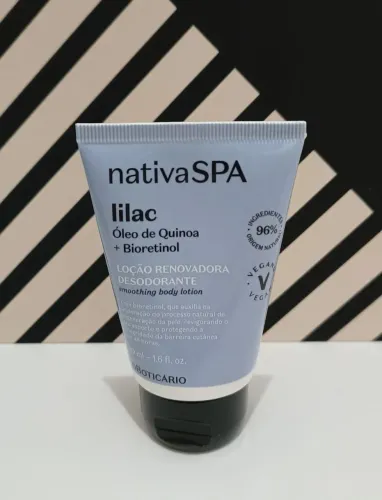 Nativa SPA Lilás Óleo de Quinoa + Bioretinol O Boticário 50mL
