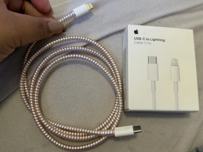 Cabo original para iPhone USB-C Lightning