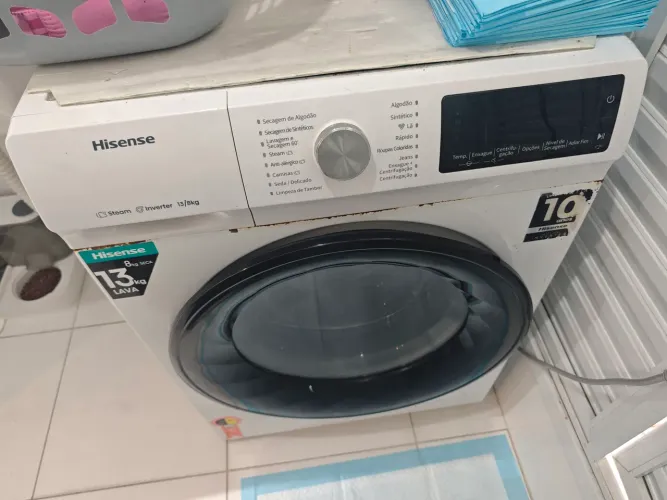 Máquina lava e seca