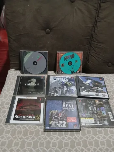 lote de jogos ps 1 japonês