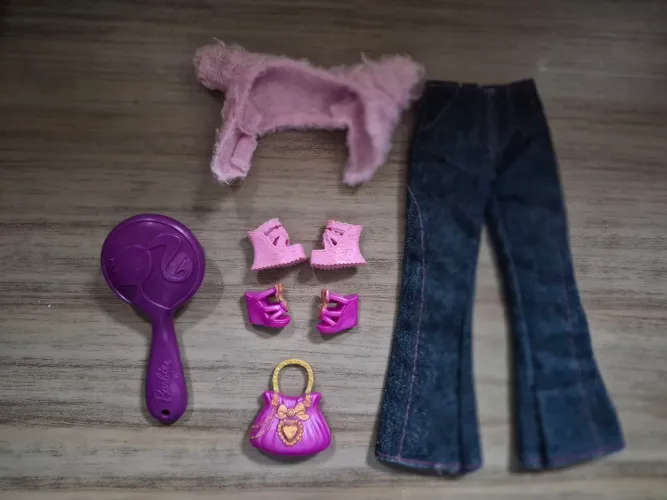 Lote de acessoruos barbie