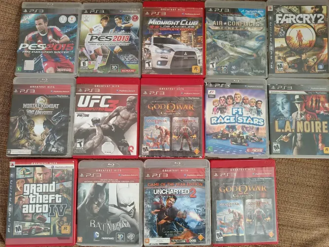 VENDA DE JOGOS PS3