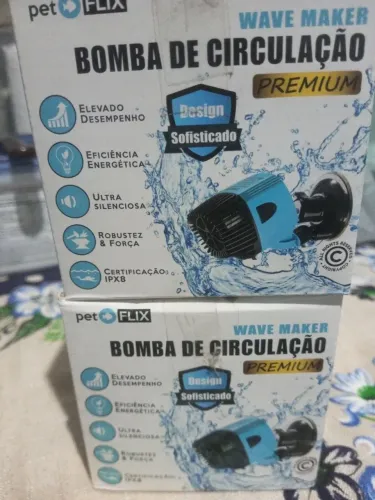 Vende-se 2 Bombas de circulação para aquários, da marca Pet flix novas na caixa ...
