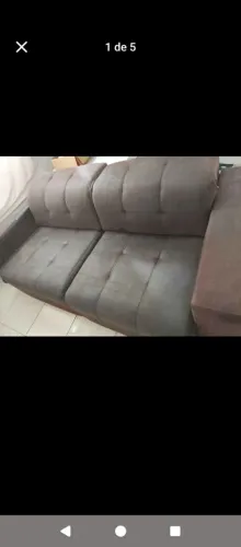Sofá retrátil reclinável