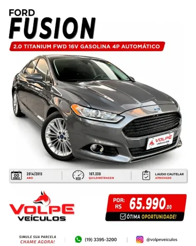 Ford Fusion Titanium 2.0 Gtdi Eco. FWD Aut. 2015