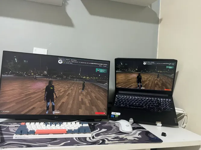 Notebook Ideapad Gaming 3, monitor,mouse, teclado