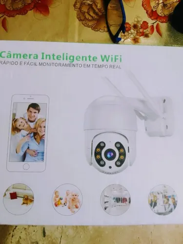 Câmera inteligente 360° Wi Fi