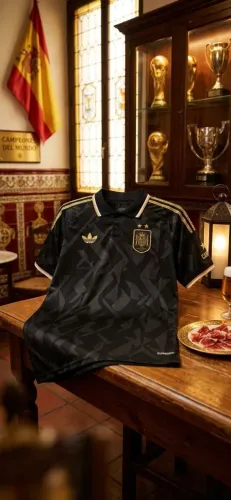 Camisa Espanha Edição Campeã 2026