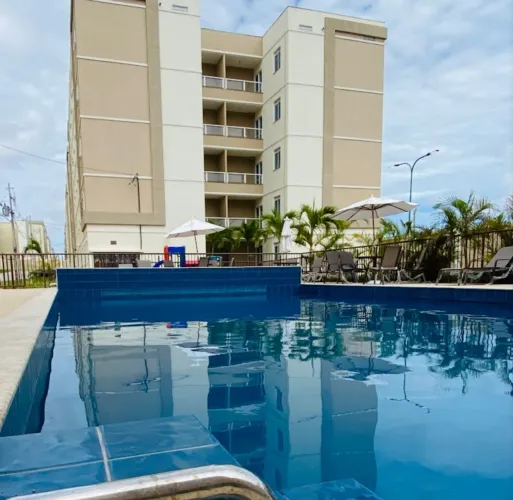 Apartamento 2/4 c/ suite no centro de Parnamirim