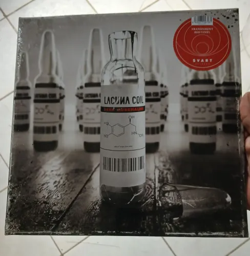 Vinil Lacuna Coil - dark Adrenaline (Red Vinil/translúcido))