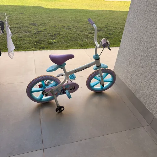 Bicicleta infantil bandeirantes frozen