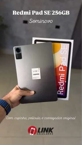 Tablet Redmi Pad SE 256gb seminovo cinza
