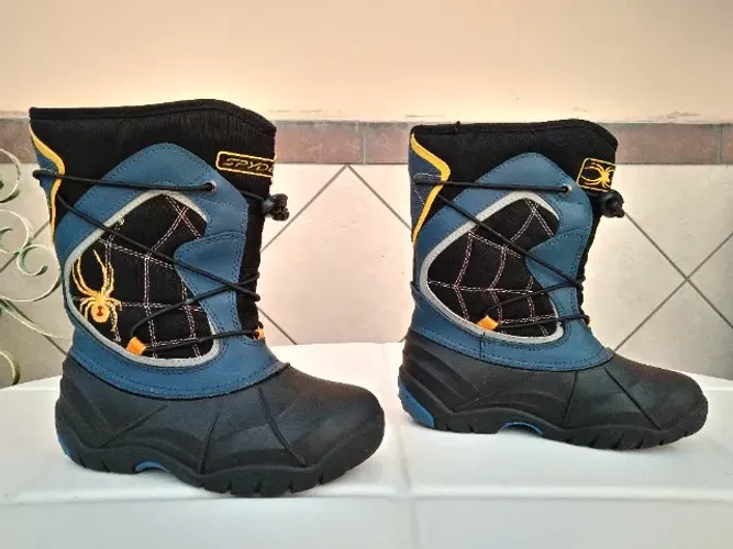 Bota Térmica Neve Infantil Spyder Tam 20cm De Palmilha (31/32)