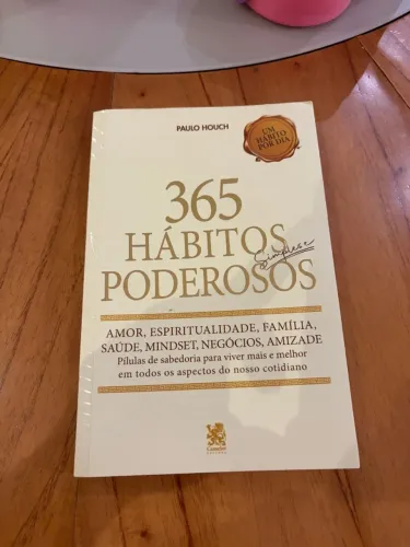 Livro 365 Hábitos Simples e Poderosos - Novo, nunca usado