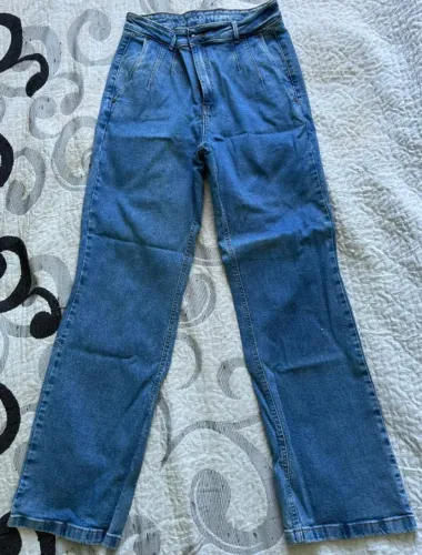 Calça Damyller Cintura Alta Tam 42 ? Modela o Corpo + Estado de Nova