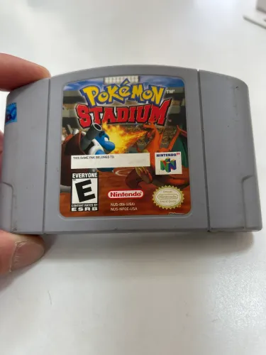 Pokémon stadium 64 muito novo