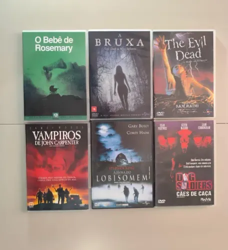 DVDs Terror (Anúncio Direcionado)