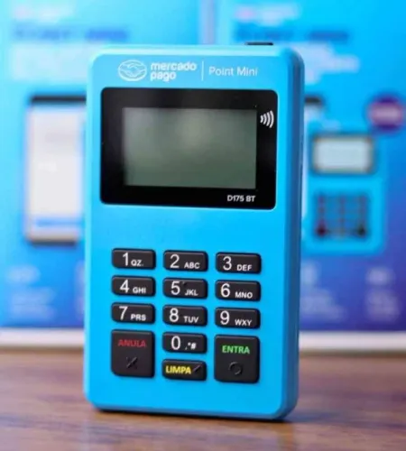 Maquininha de Cartão Point Mini Mercado Pago | Pronta Entrega!!!