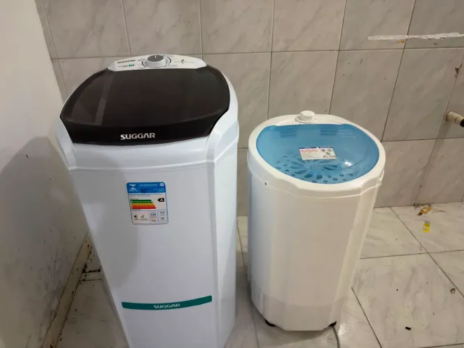 Lavadora Suggar 10kg + Centrífuga NOVAS | Apenas testadas
