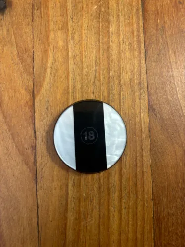 botão do botafogo de 43,23mm. Bequinho de madrepérola - cód: 022