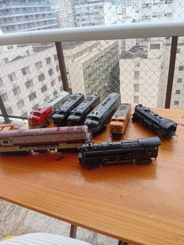 Lote locomotiva lionel trem Elétrico ferromodelismo 
