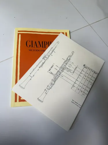 Método progressivo para Oboé e Kit Com 02 Palhetas Premier Para Oboé