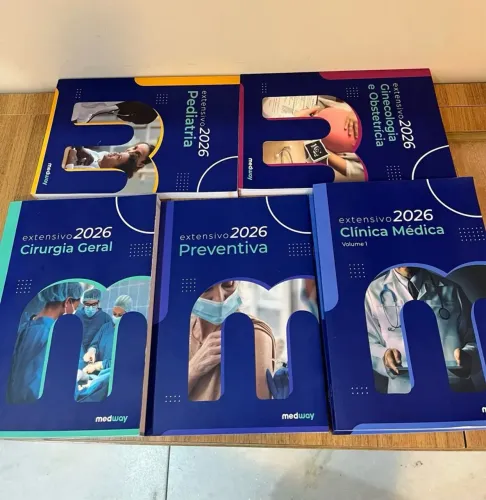 Livros medway 2026 - cursinho de medicina