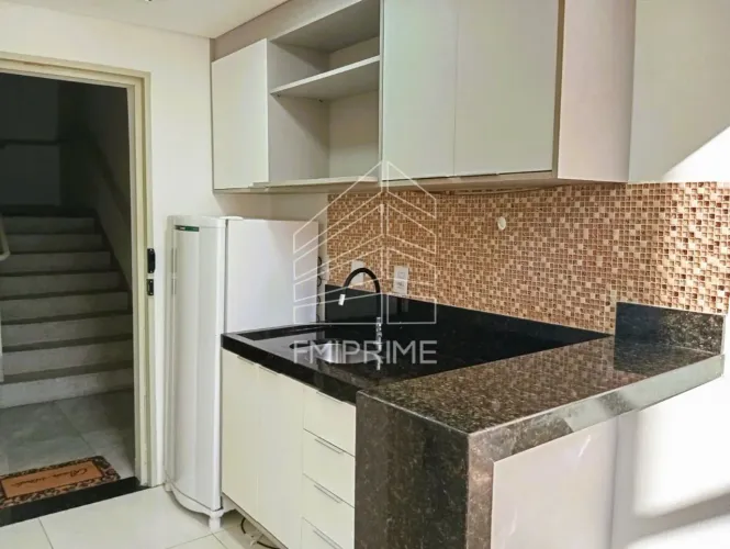 APARTAMENTO STUDIO DUPLEX PARA LOCAÇÃO - Mobiliado - EM ÁGUA BRANCA - 34m - 1 QUARTO
