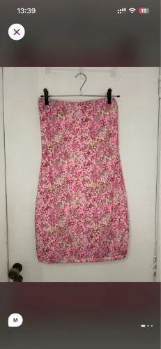 vestido floral tomara que caia tamanho M