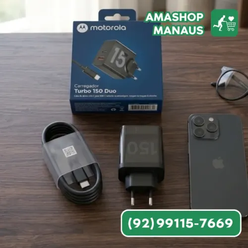 Carregador Motorola Tipo C Turbo Power Parede