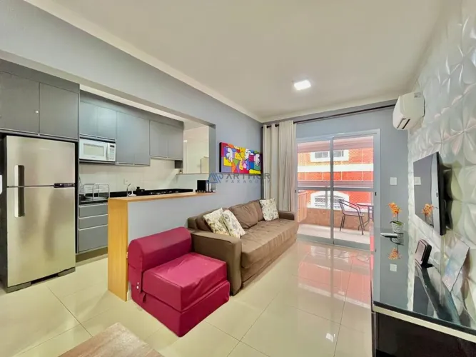 Apartamento à venda 1 Dormitório,com Suíte,Vista mar em Praia Grande na Aviação