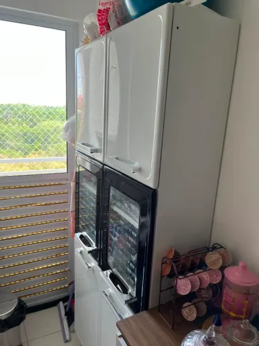 ARMÁRIO COZINHA DE ALUMÍNIO