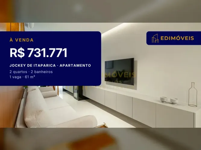 Apartamento moderno no Jockey de Itaparica, ideal para famílias!