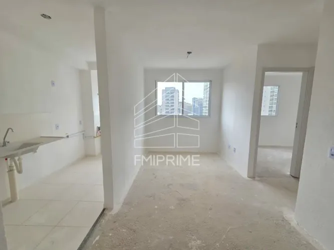 APARTAMENTO BARRA FUNDA - 45m² SALA, COZINHA, 2 QUARTOS, SEM VAGA