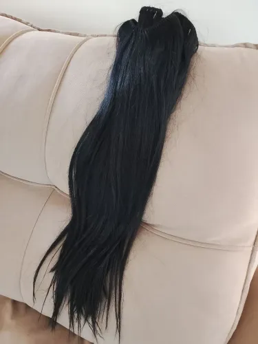 Cabelo humano indiano 210 gramas