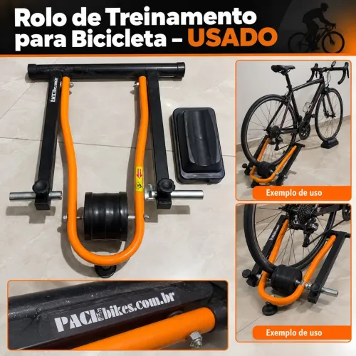 Rolo de treinamento para bicicleta