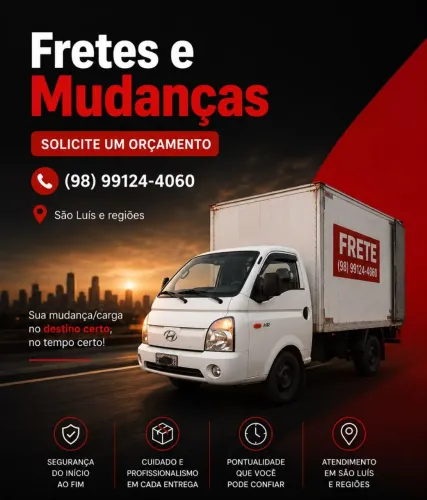 FRETES E MUDANÇA EM TODA SÃO LUIS