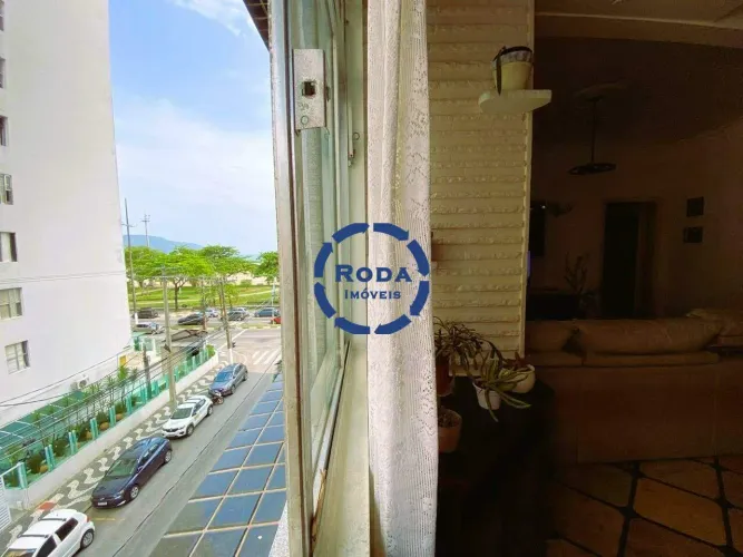 Apartamento para locação no Gonzaga | 3 dormitórios | Vista mar | Mobiliado