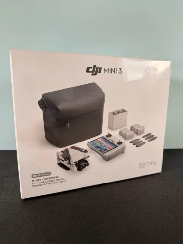 Dji mini 3 fly more combo + nota fiscal lacrado !