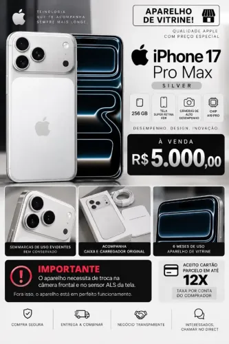 iPhone 17 pro max 